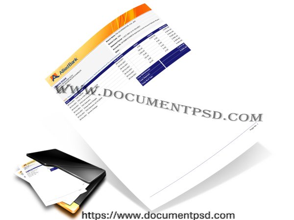 Allied Bank account statement Pakistan