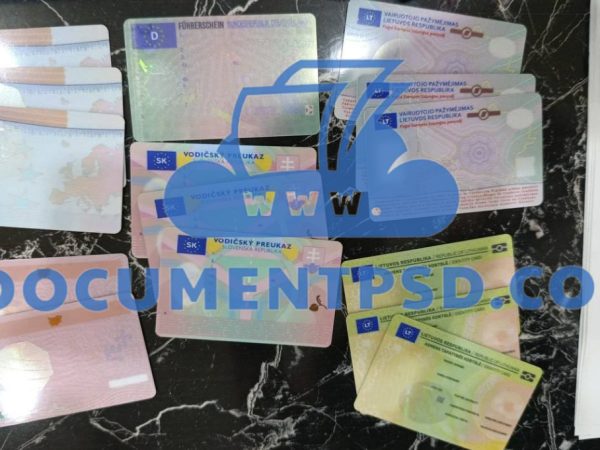 Physical ID CARD EU DM TELEGRAM FOR ORDER