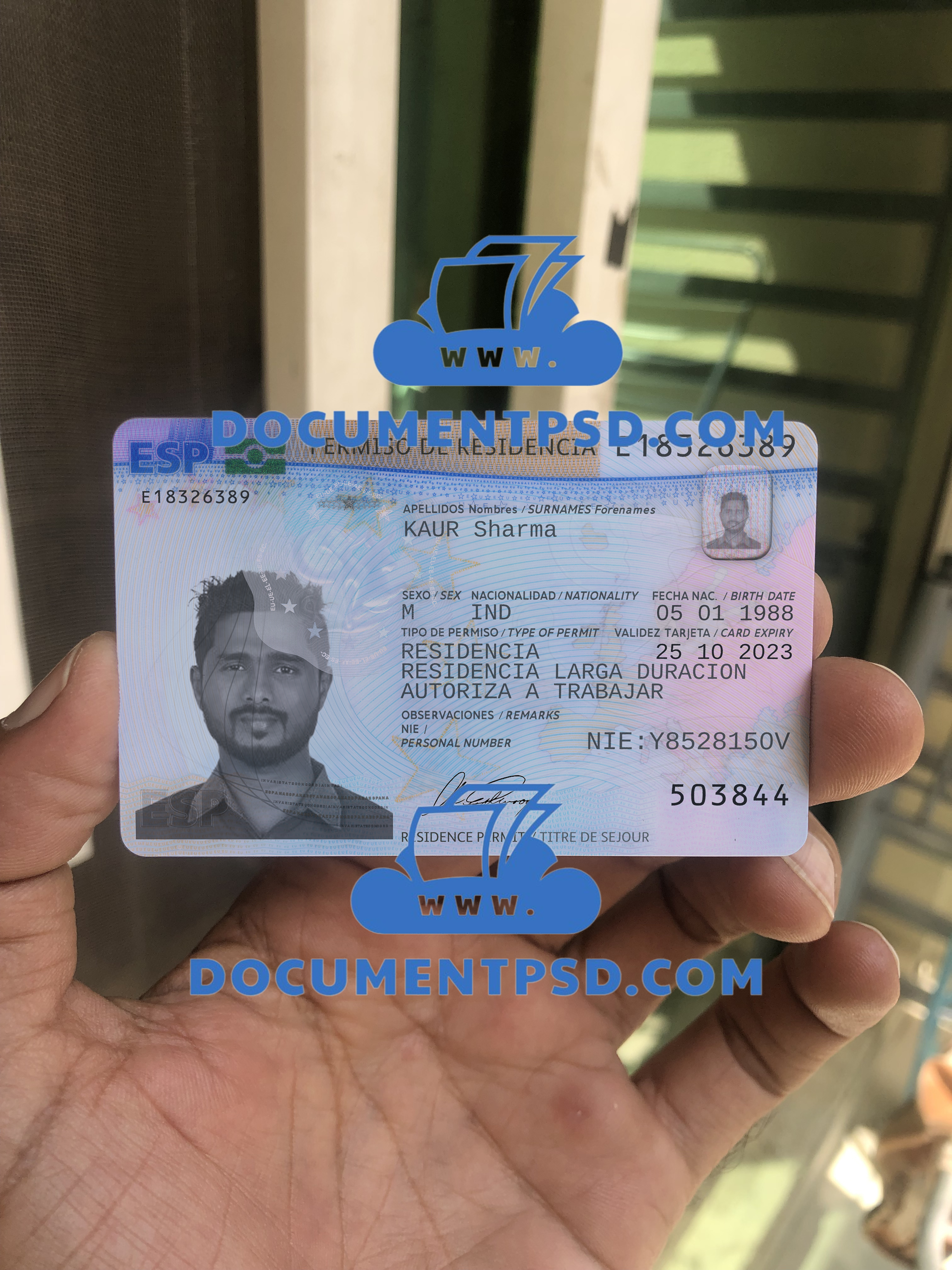 Mockup ID CARD V4