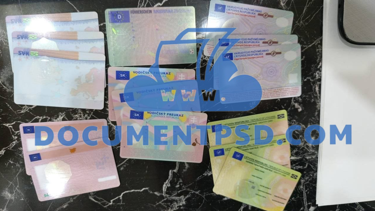 Physical ID CARD EU DM TELEGRAM FOR ORDER